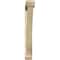 Ekena Millwork Traditional Slat Rough Sawn Bracket w/ Offset Brace, Douglas Fir, 6"W x 46"D x 46"H BKT0604X46X46TRA06RDF - alternate 4